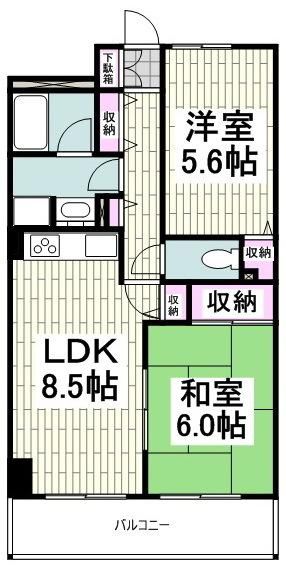 ガーデンシティ金沢文庫の間取り