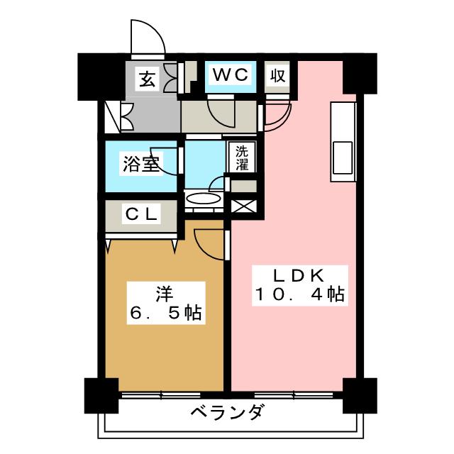 エスティメゾン大島の間取り