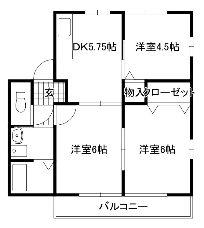 ラグーナＣの間取り