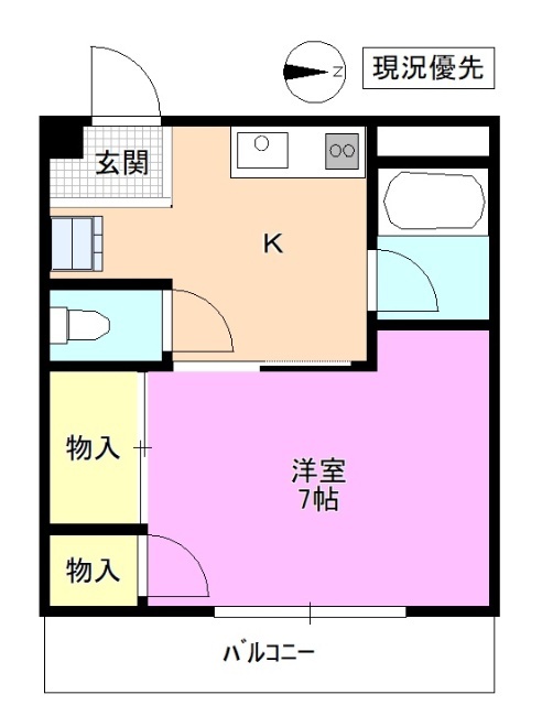 メゾン巣山の間取り