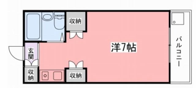 姫路市花影町のマンションの間取り