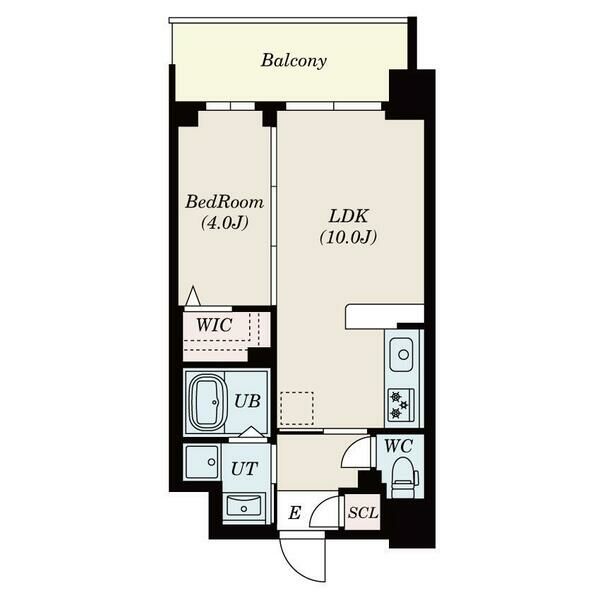 S-RESIDENCE東三国amanteの間取り