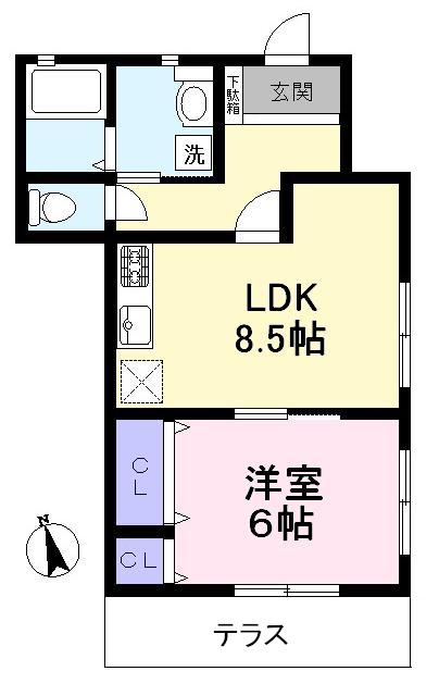 SKハイムの間取り