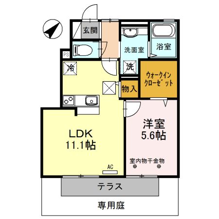 サンサンスクエアの間取り