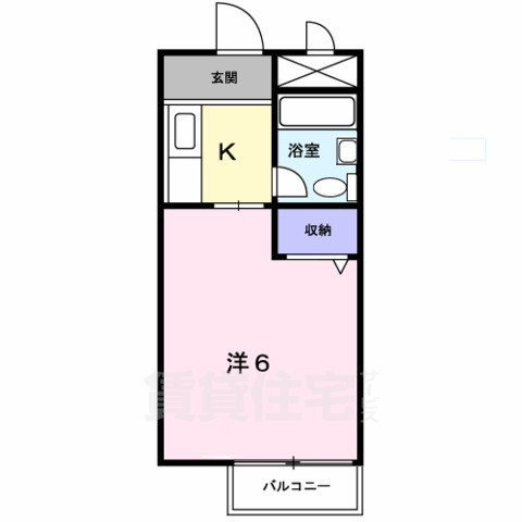 プリメール山田の間取り