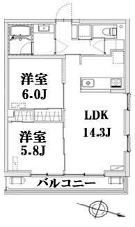 ＡＸＩＳ上小町の間取り