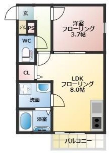 ａｍｅｔｈｙｓｔの間取り