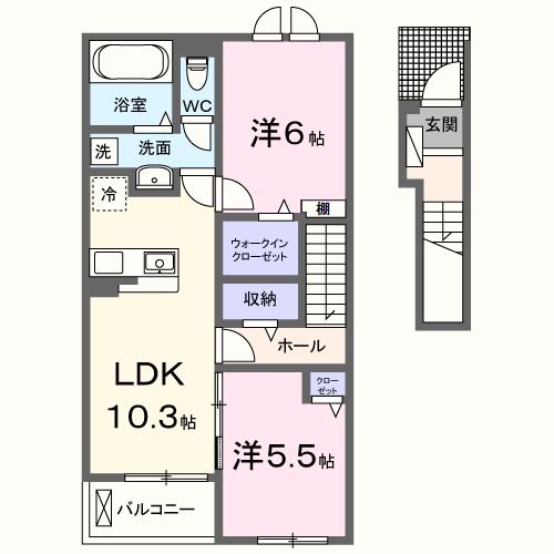 アルバ　ティエラの間取り