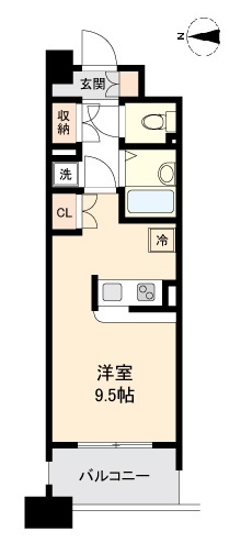 グランカーサ仙台五橋の間取り