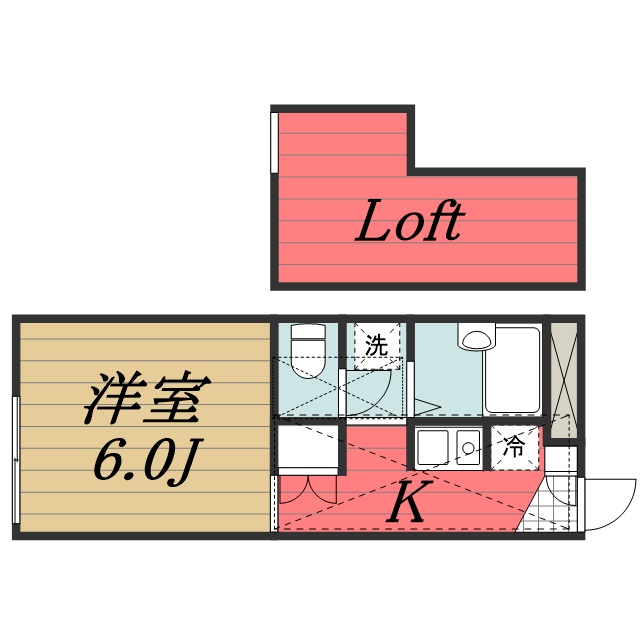 成田市並木町のマンションの間取り