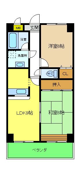 サンクレスト２８の間取り