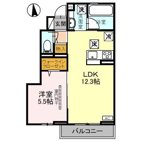 樹翠庵　弐番館の間取り