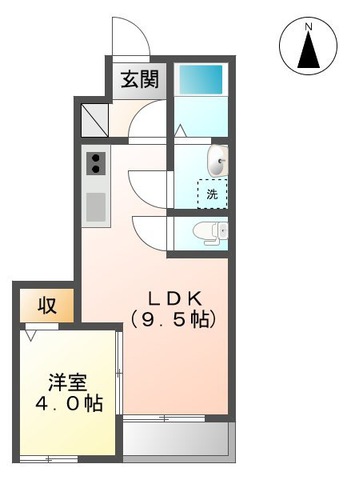 エスポワールＳの間取り