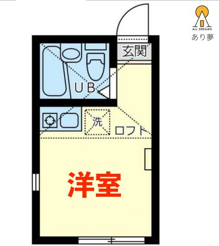 ユナイト横浜ファーストブランチの間取り