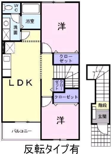 プラード　タカの間取り