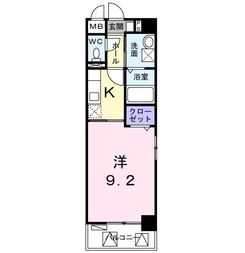 ポラリス弐番館の間取り