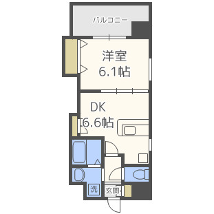 Luxe大正の間取り