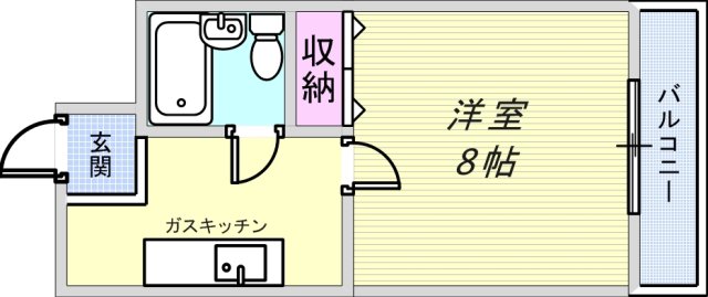 エトワール六甲の間取り