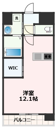 ラーナ新水前寺の間取り