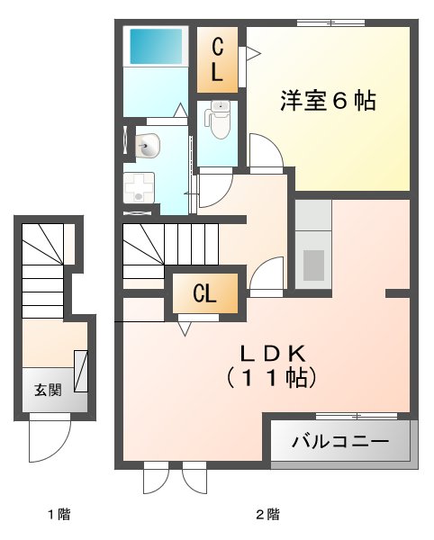 シャンデフレーズの間取り