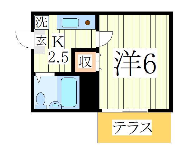 イーストフォーラムIIの間取り