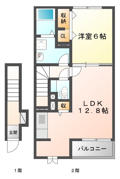 ミラーコロの間取り