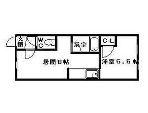 ルーベデンス新道東の間取り