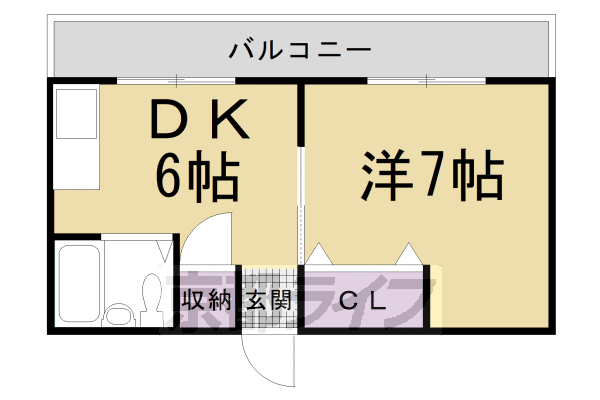 うずまさハイツの間取り