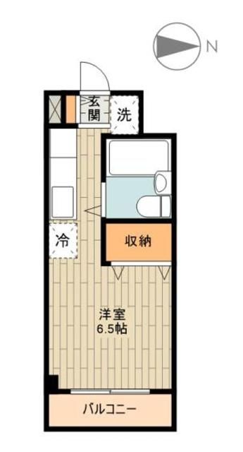 福生市大字福生のマンションの間取り