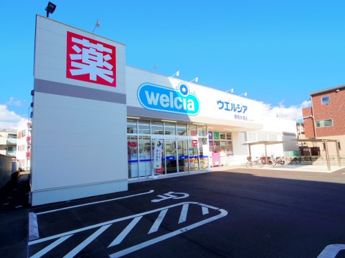 ドラックストア　ウエルシア静岡水落店（ドラッグストア）まで406m