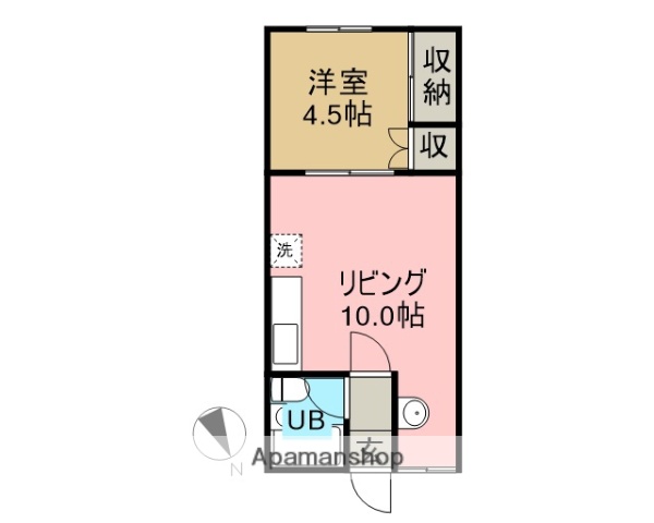 大橋第2マンションの間取り写真