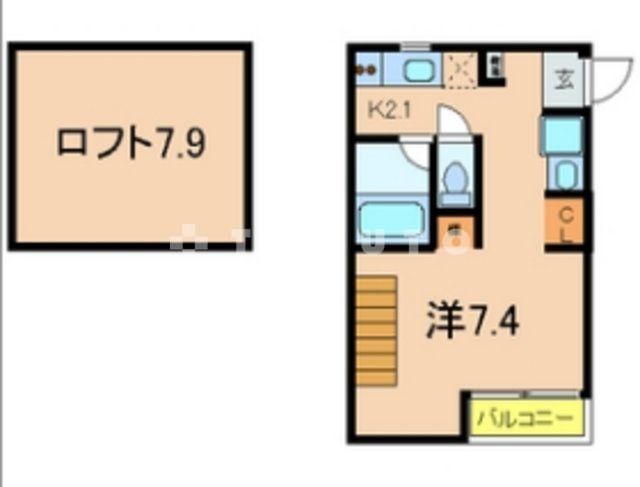 箕面市船場西のマンションの間取り