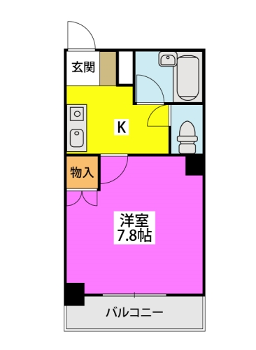 ヨークス本城の間取り