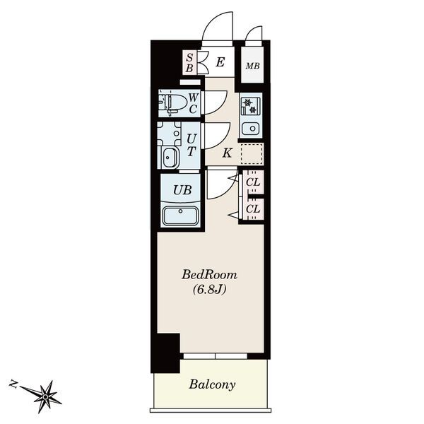 S-RESIDENCE熱田一番の間取り