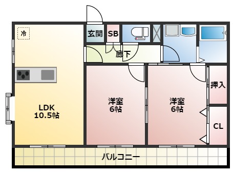 シャイニングヒルズの間取り