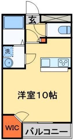 鎌ケ谷市南佐津間のアパートの間取り