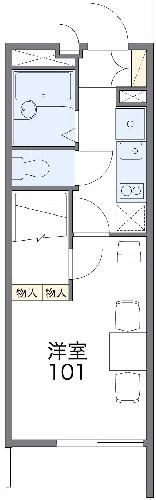 レオパレス栄の間取り