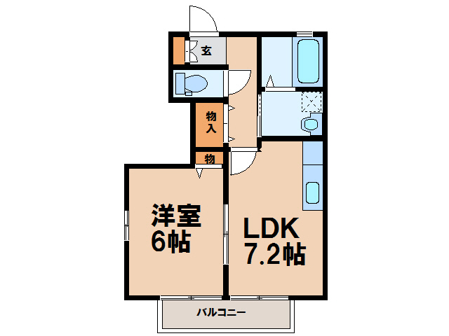 クレール・メゾンの間取り