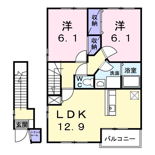 ソレアード・ヒルの間取り