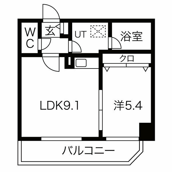 美工ビルの間取り