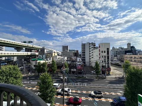 【名古屋市北区志賀南通のマンションの眺望】