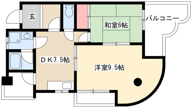 サンテラス葵の間取り