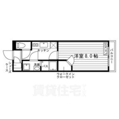 【Uni E’terna 京都壬生の間取り】