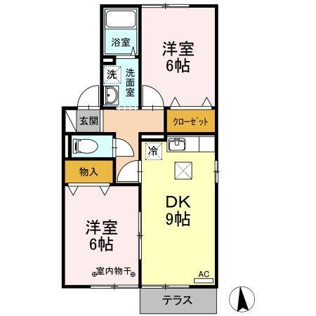 パークハウス高塚　ＡＢの間取り