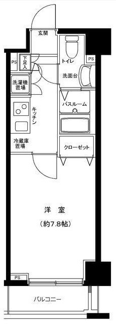 グランフォース横浜関内の間取り