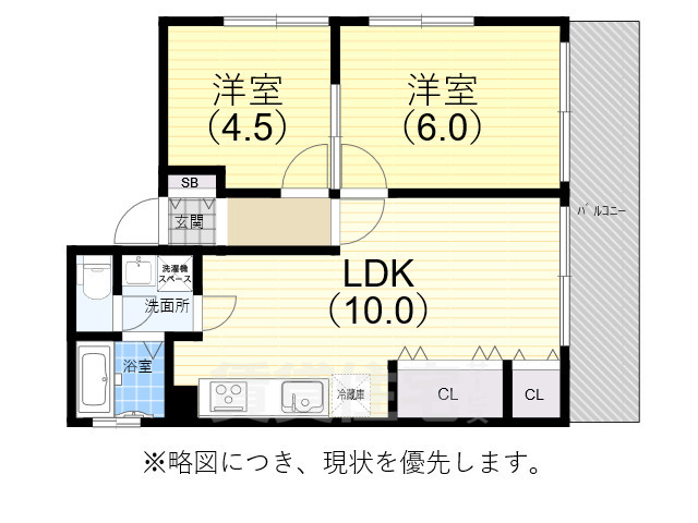 のりやすビルの間取り