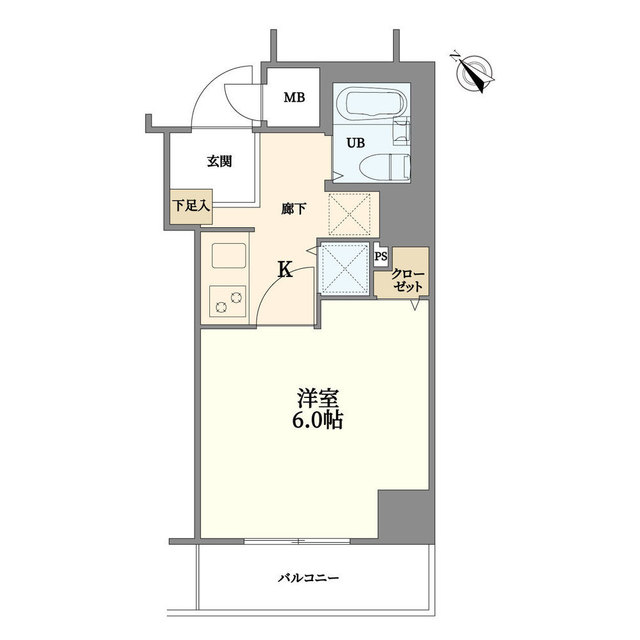 ガラ・ステージ銀座東の間取り