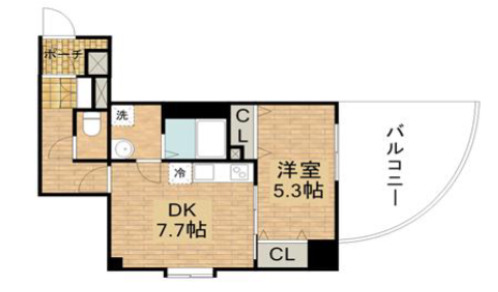 ランドマークシティ梅田東の間取り