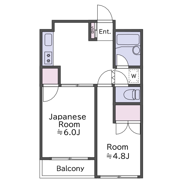 大田区上池台のマンションの間取り