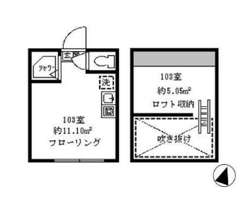 ソフィアパラソルの間取り